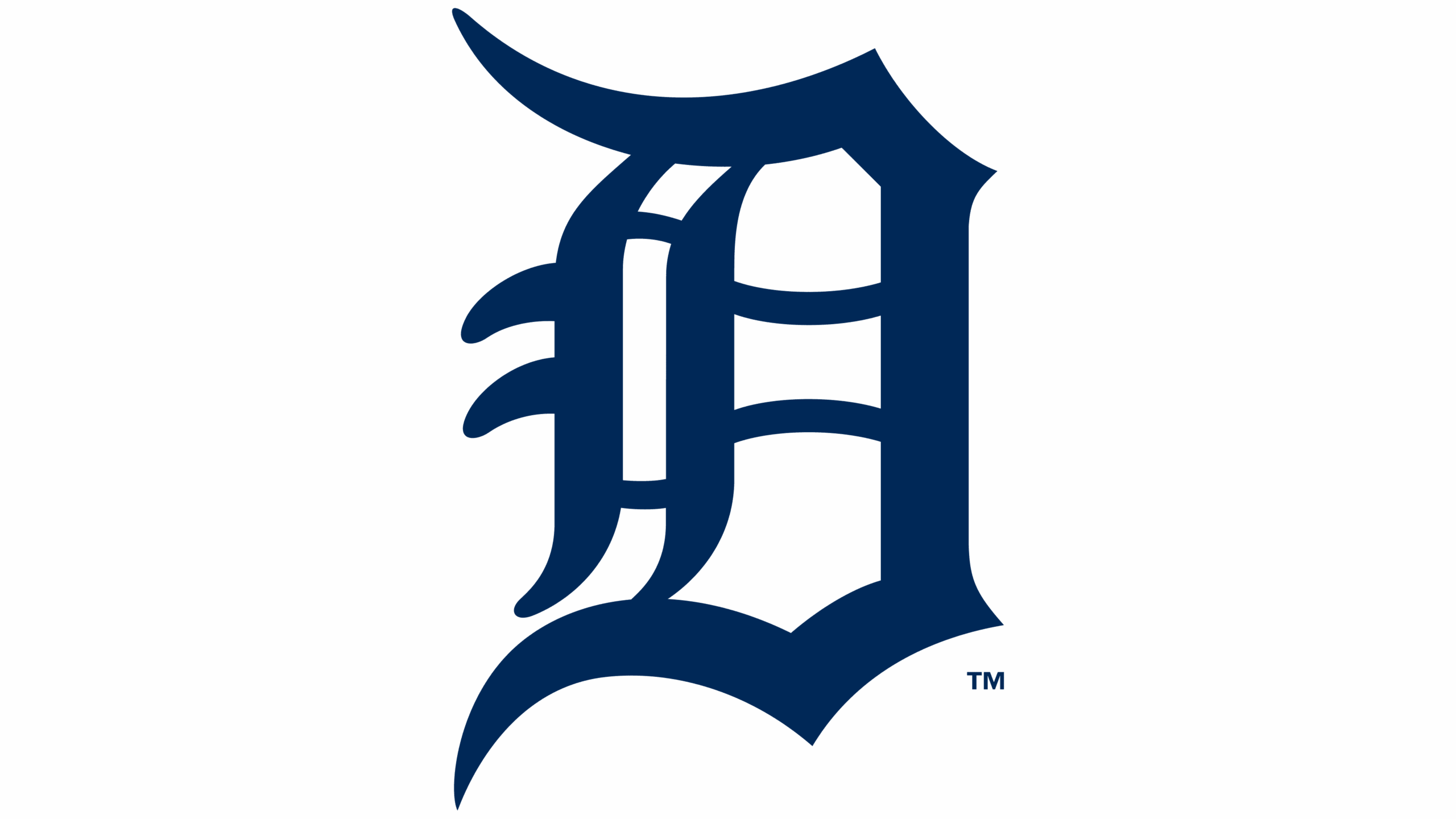 Detroit Tigers Navy Logo