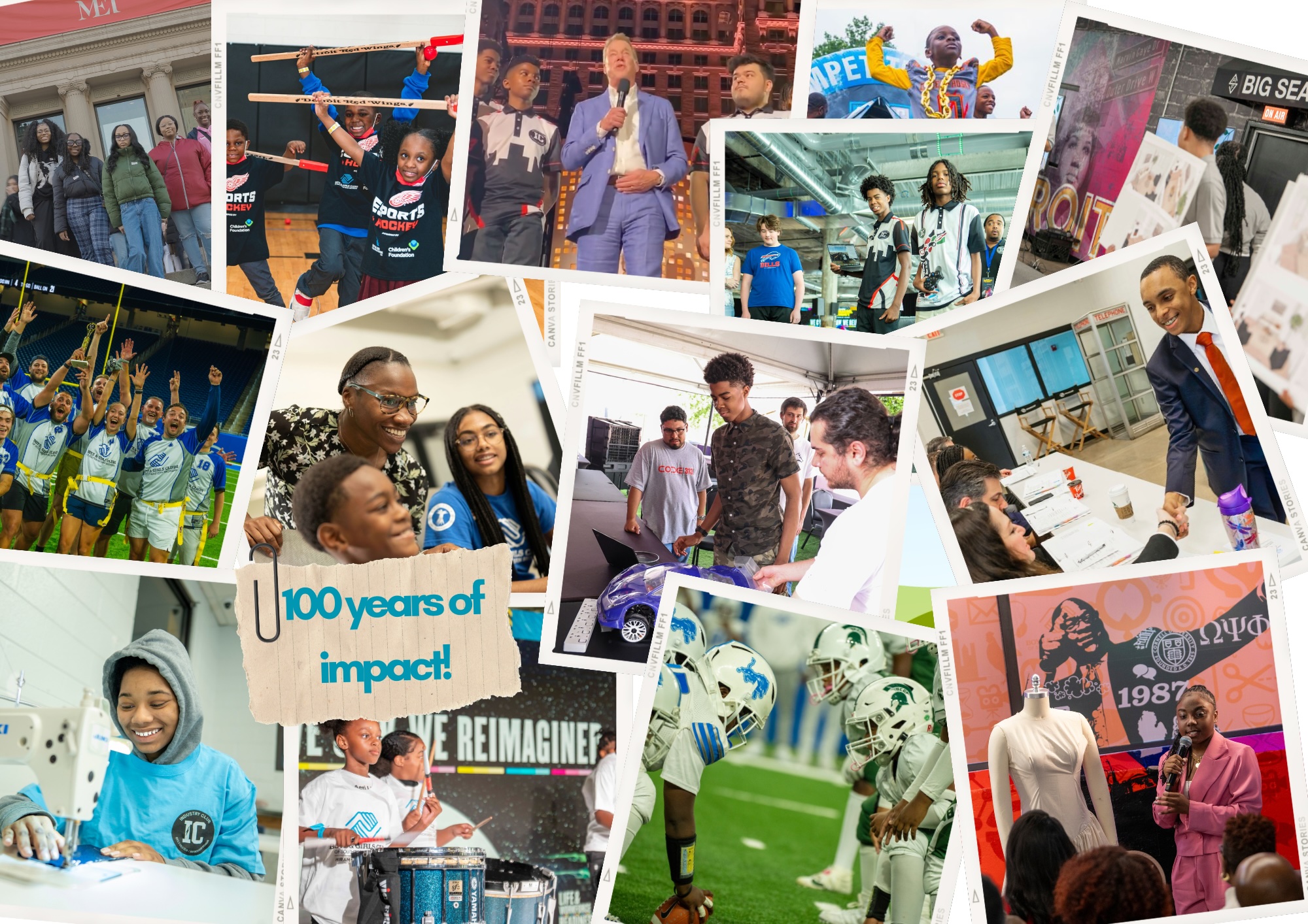 100 Impact Collage